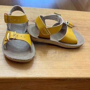 Sunny Mustard Kids Sandals
